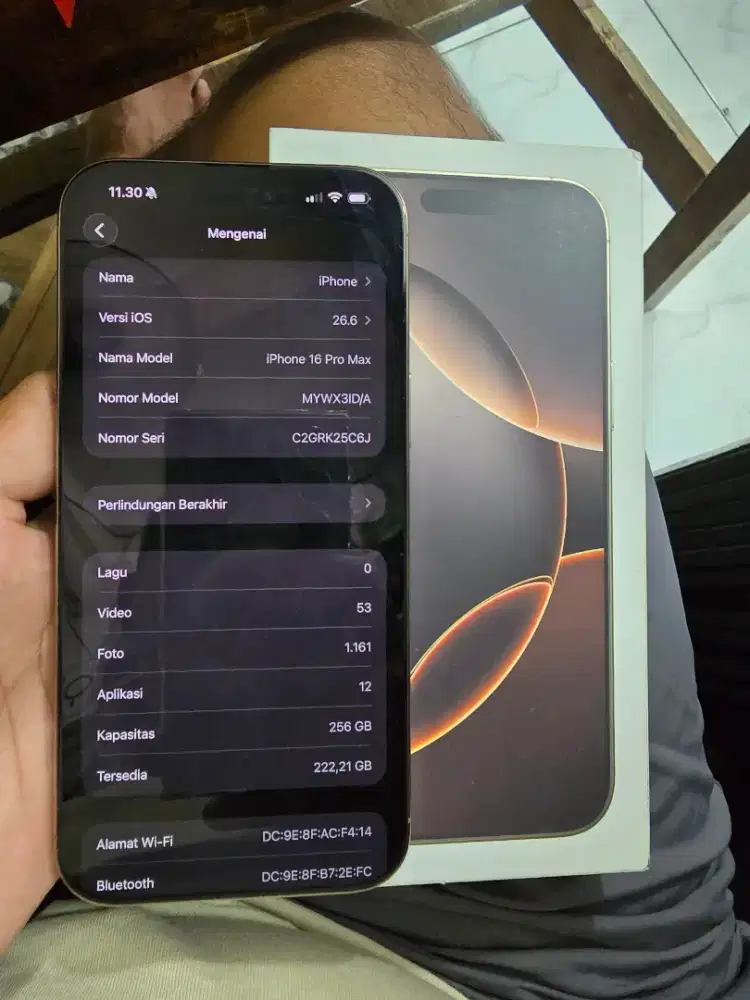 Iphone 16 pro max resmi digimal ID/A lngkp ori bs tuker tmabh masuk