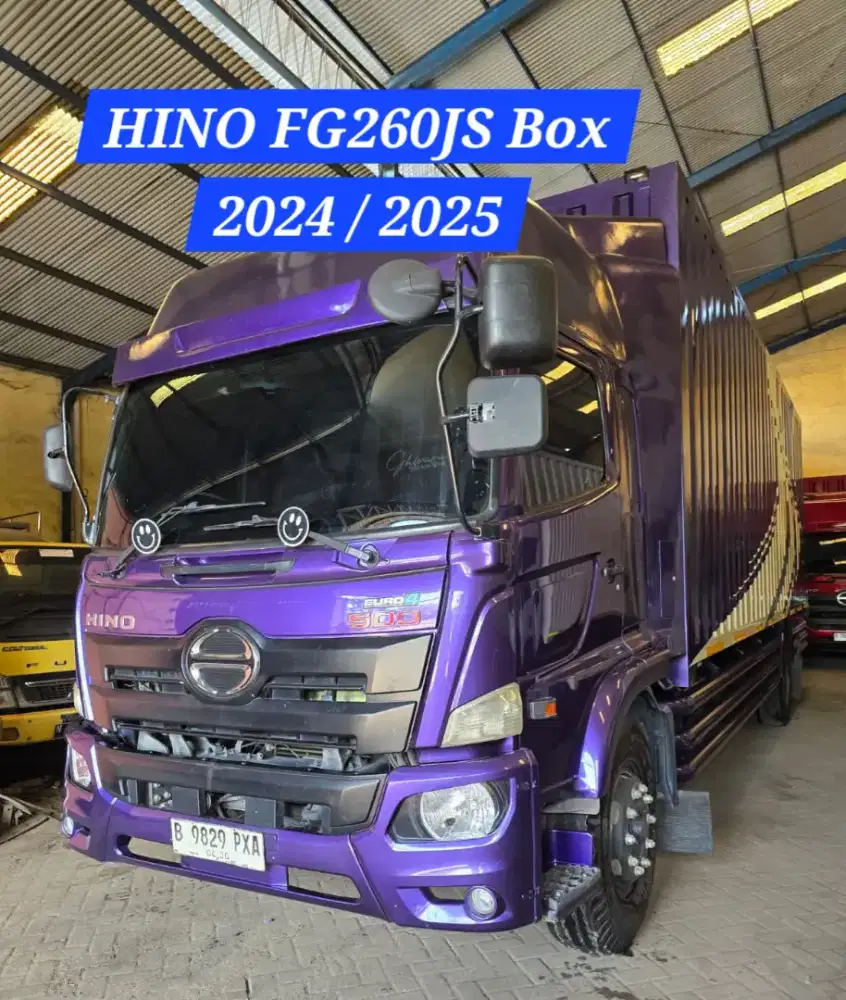 Hino FG235JS Box 6 roda 2023 / 2024