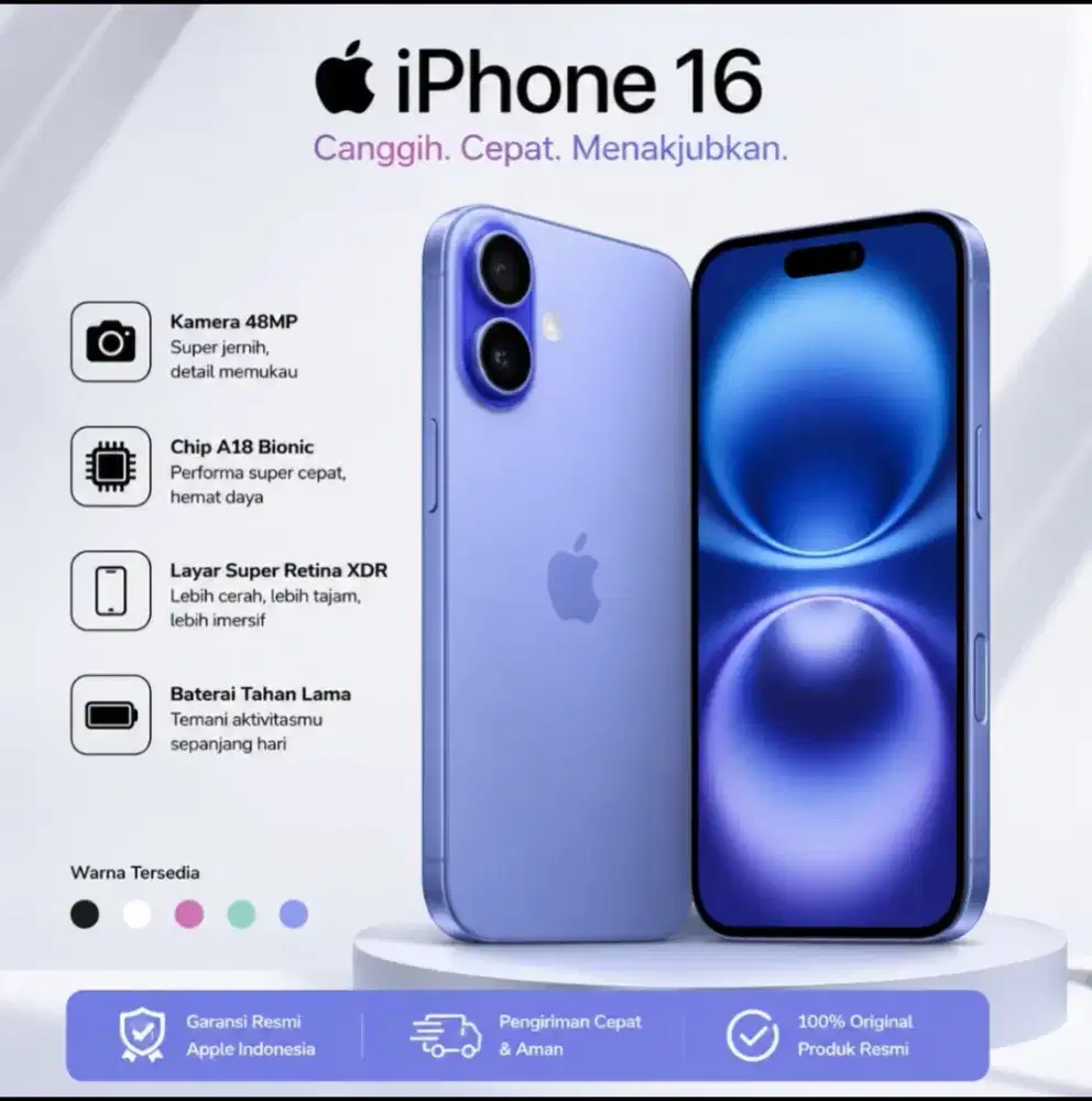 iPhone 16 ultramarine