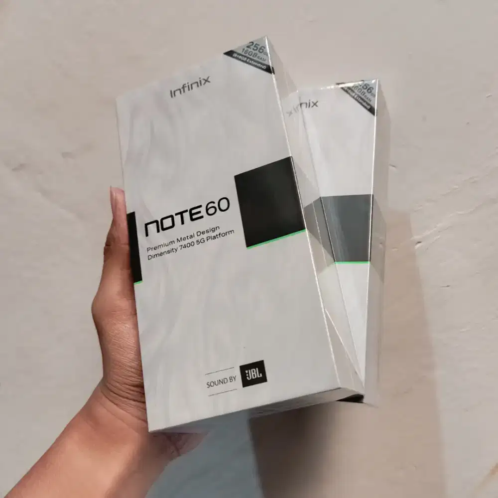 Infinix note 60 5G 8/256 baru/new (setara 50 pro 70 redmi 15 17 plus)