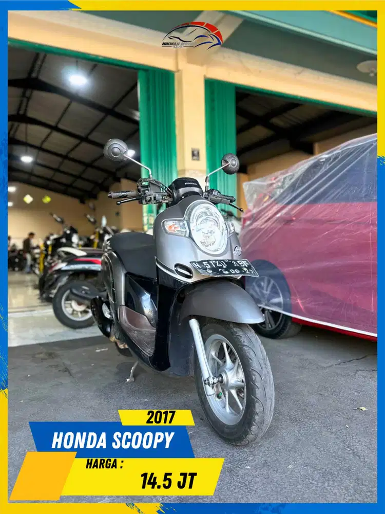 HONDA SCOOPY 2017 MONGGO GERCEP MASZEHH HIKMAH MOTOR KEPUH MALANG