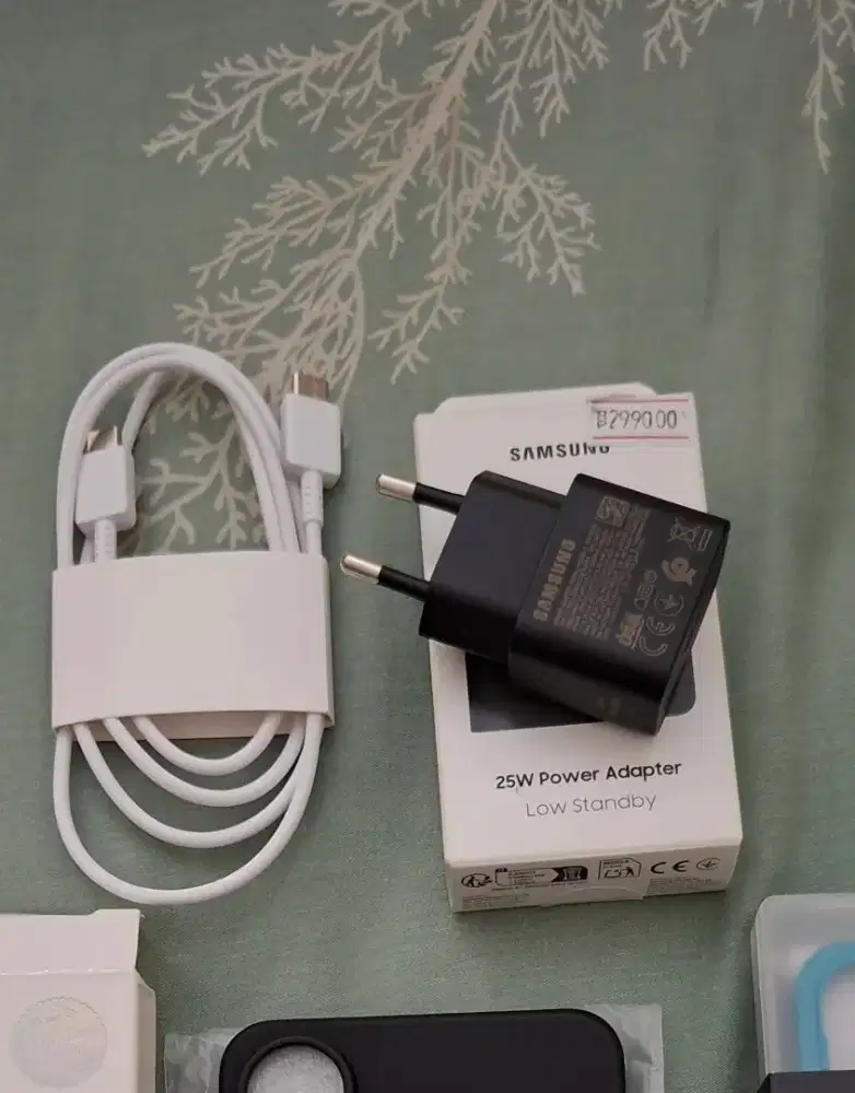 Charger Samsung original 25watt free kabel bawaan hp