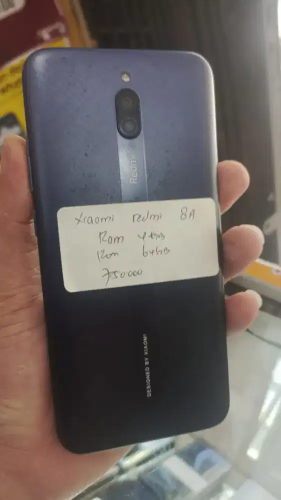 Hp redmi 8a ram 4 rom 64gb second