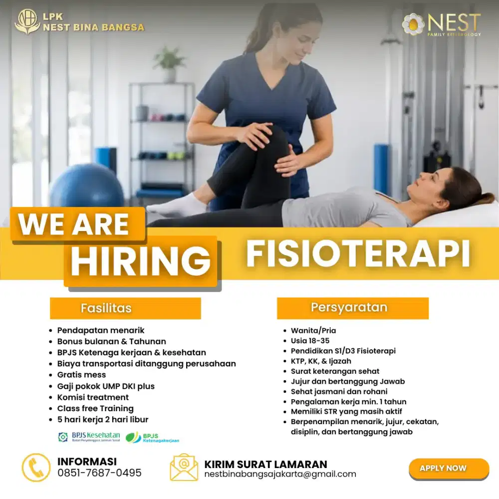 FISIOTERAPIS PENGALAMAN ATAU NON PENGALAMAN