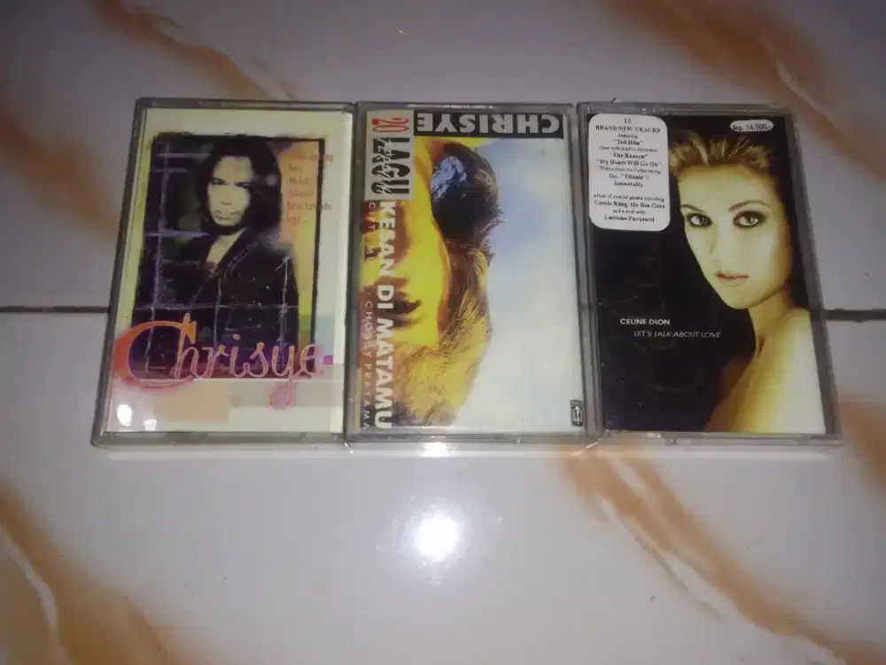 Paket Kaset Pita Crishye & Celiine Dion