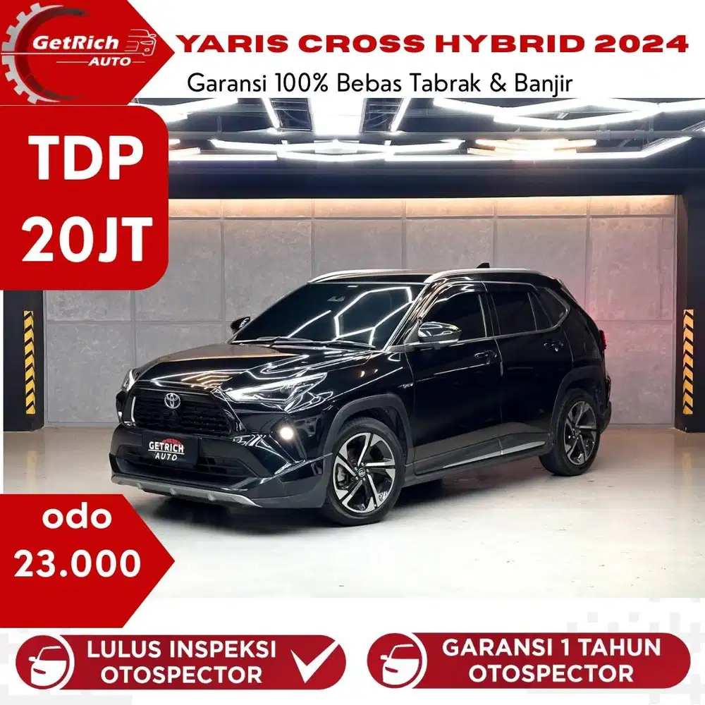 [KM 23 RIBU] YARIS CROSS HYBRID 2024 GR SPORT