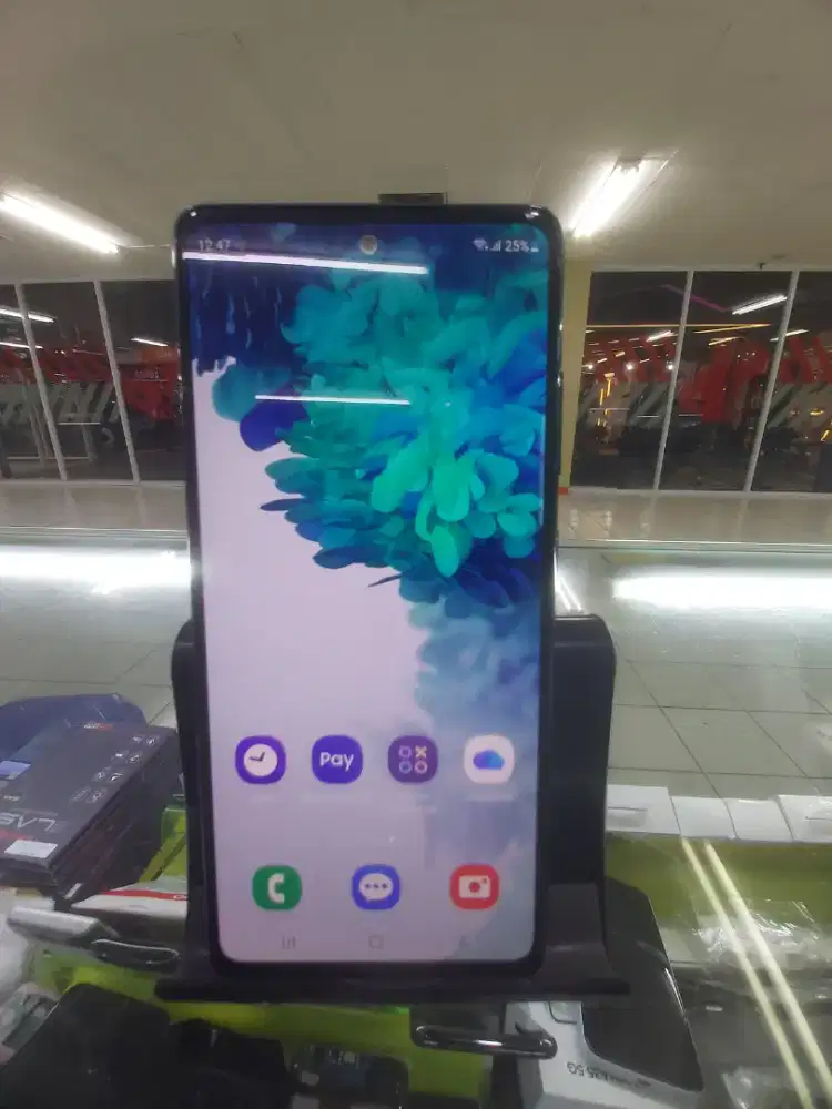 Lcd samsung S20 FE original gratis mesin