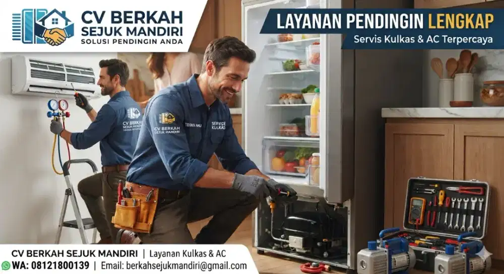 Perbaikan Kulkas dan Alat Pendingin, Kami solusinya