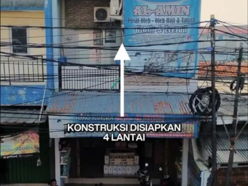 Ruko Di Jl Muchtar Tabrani Kota Bekasi 3 LT Luas 55 Rp. 1,6 M SHM