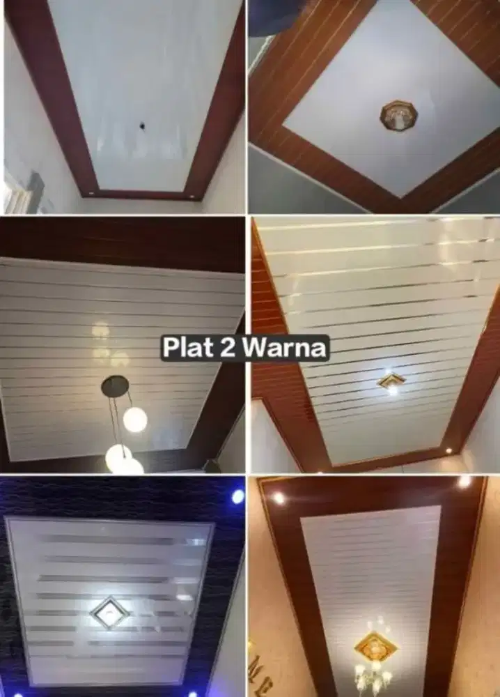 Distributor plavon PVC dan bongkar pasang atap baja ringan dll