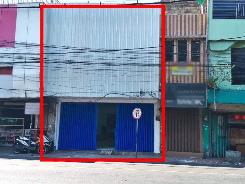 Disewakan Ruko Baru Renovasi 2 Lantai Dekat Pasar Besar Malang