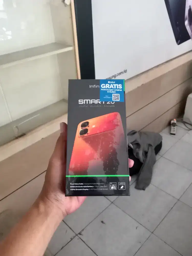 [ Fast respon WA ] Infinix Smart 20 4+4/64 Garansi resmi 1thn