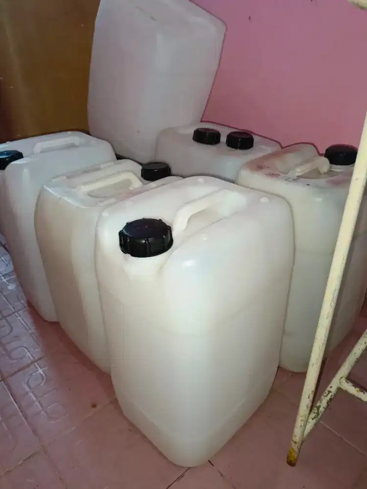 JERIGEN 20 Liter Bekas Madu, Beli 6 Bonus 1