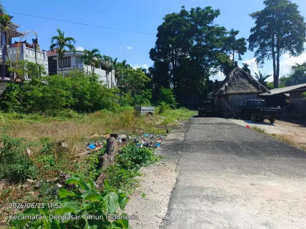 JUAL TANAH KECIL LANGKA DI GATSU TIMUR