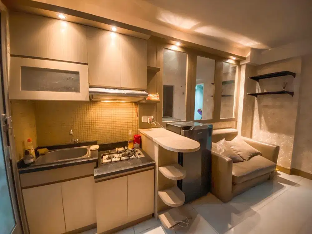 DISEWAKAN Apartment Kalibata City Bulanan, 2 Kamar Full Furnished