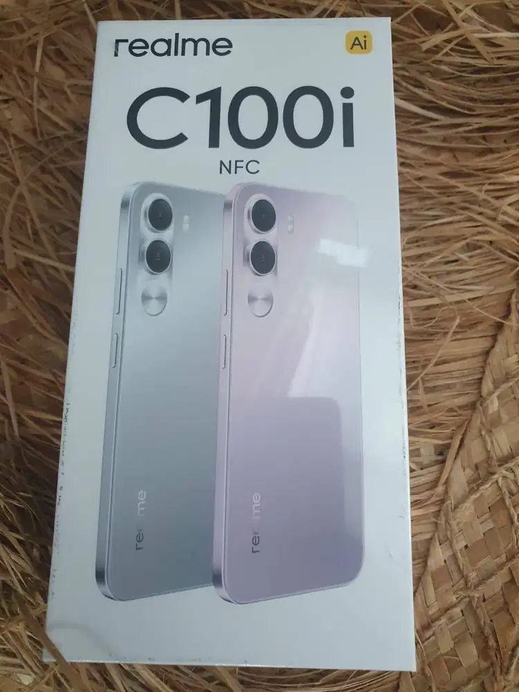 Realme C100i 6/128 gb warna Grey