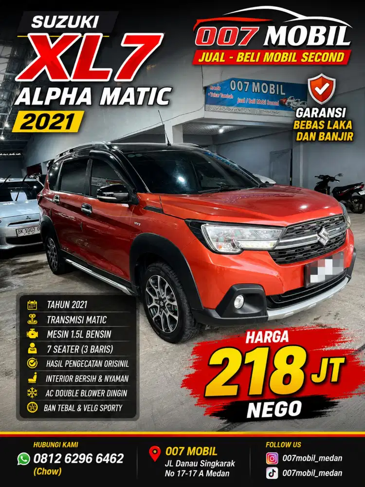 Suzuki XL7 Alpha Matic 2021,2020,2022 , Ertiga ,Rush,BRV