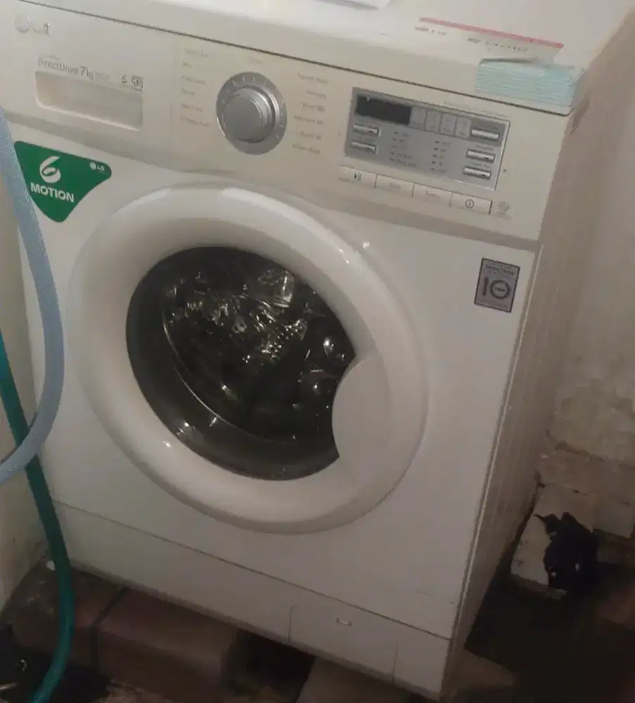 Mesin Cuci LG Front Loading 7-8Kg Bagus