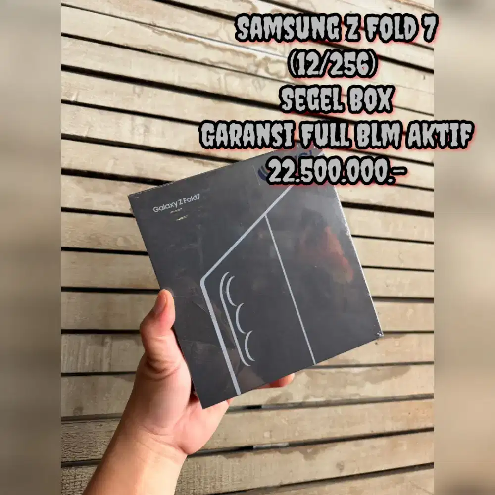 Samsung Z Fold 7 (12/256) Segel Box