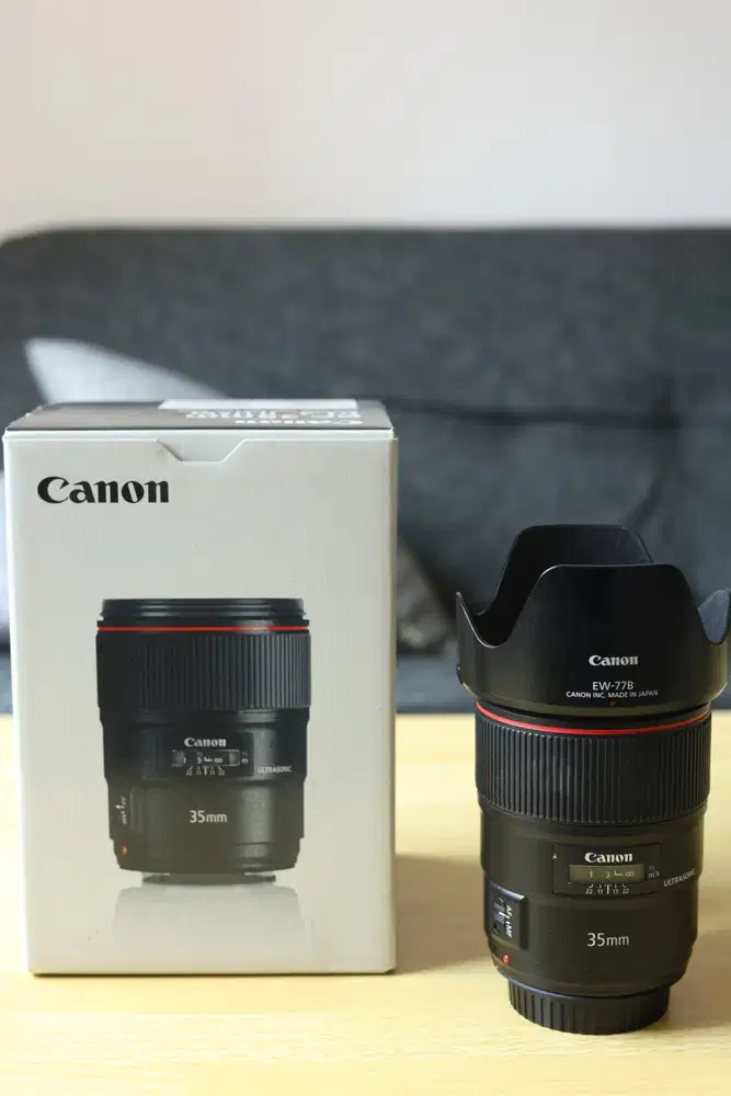 Lensa Fix Canon 35mm F1.4 L II USM