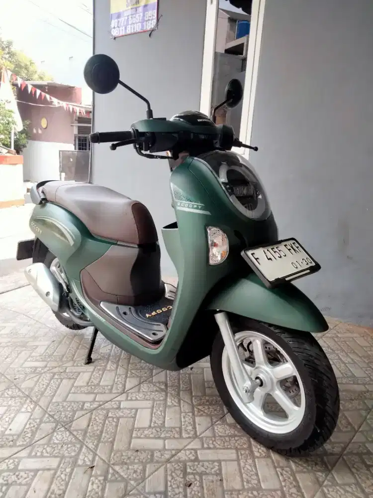 Honda Scoopy new connected tahun 2024/2025 low km siap pakai