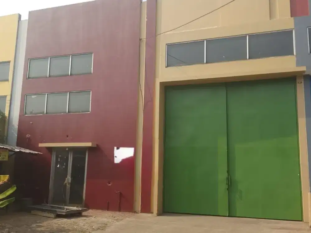 Gudang Luas Siap Pakai Ada Kantor Akses Kontainer 40 Feet di Bizhub Serpong Jl. Raya Serpong Pabuaran Gunung Sindur Bogor