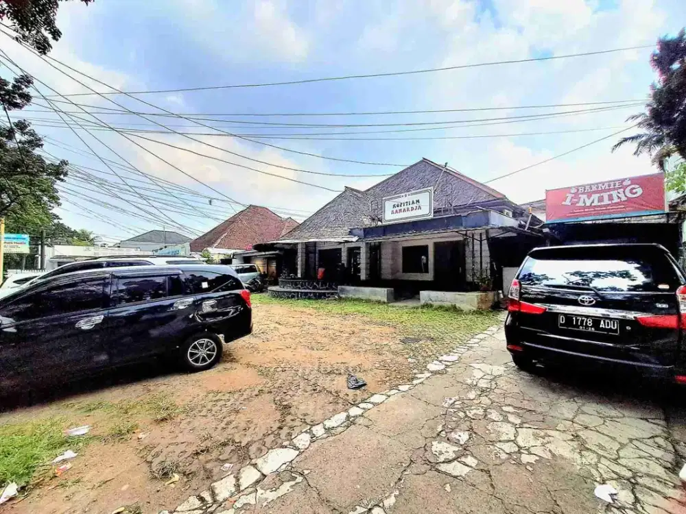 DIJUAL RUMAH HERITAGE STRATEGIS MAINROAD SUPRATMAN BANDUNG COCOK BUAT USAHA DAN INVESTASI