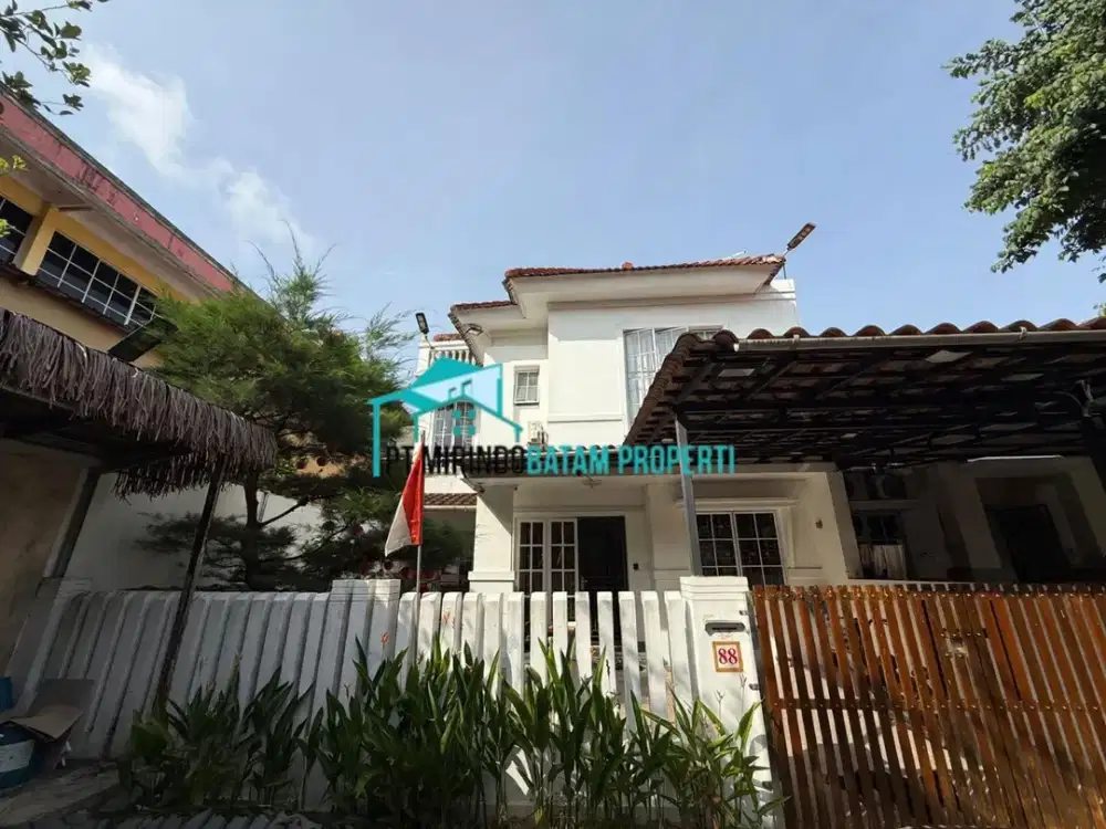 DISEWAKAN RUMAH HOOK 3 LANTAI TAMAN DUTAMAS CLUSTER - BATAM CENTER ‼‼