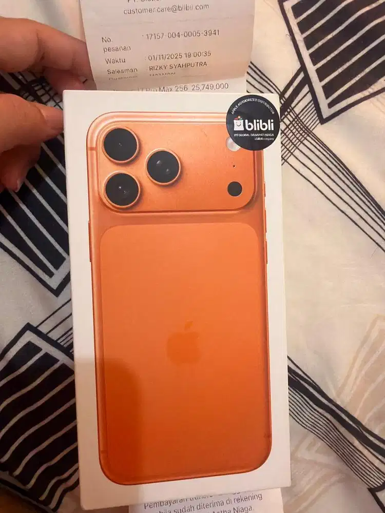 JUAL CEPET AJA iphone 17 promax 256 IBOX