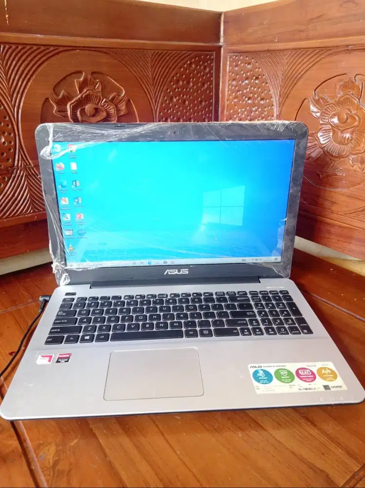 Ready Laptop Asus X555BP AMD A9,RADEON R5 Ram 4GB SSD 128 GB HDD 1TB