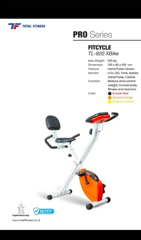 sepeda statis tl 925 roppe