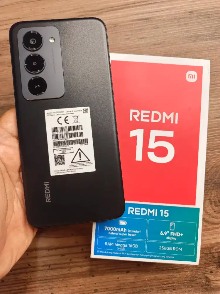 (1 Bulan'an Pakai) Redmi 15 8/256 Like New