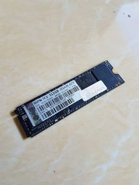 Nvme SSD Vgen Platinum 512gb sehat 95%