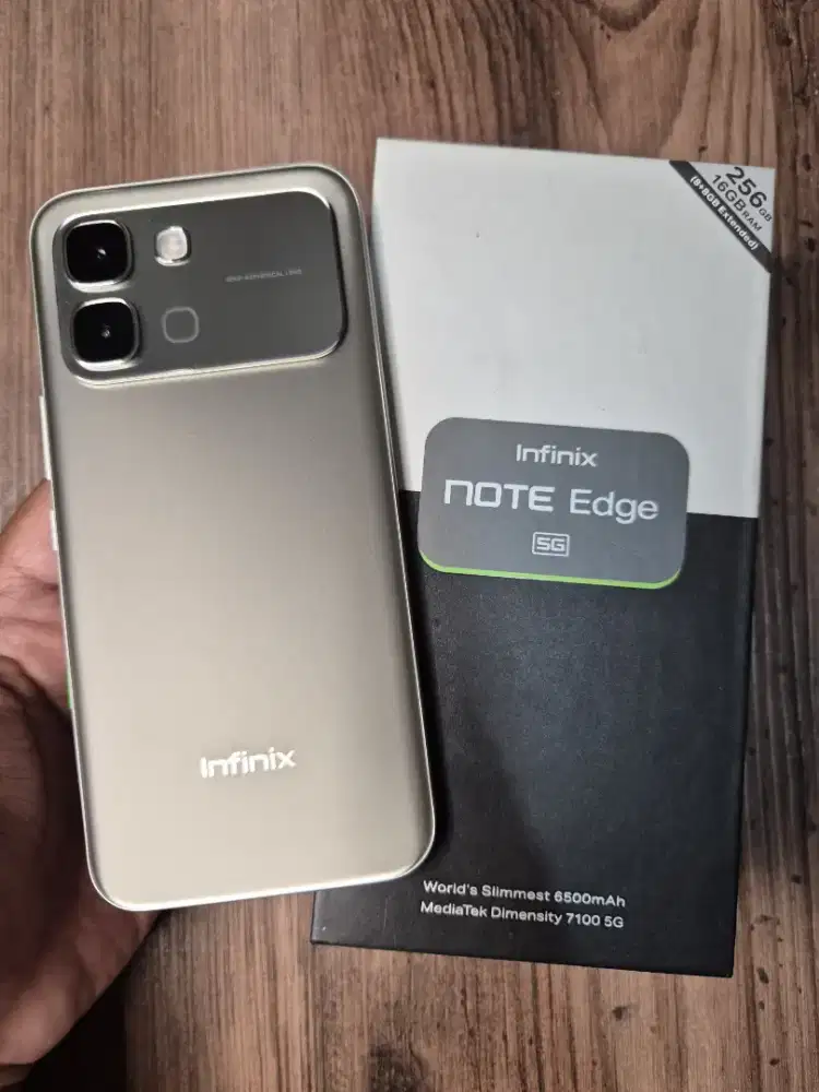 Infinix Note Edge 5G 8/256 Like New Full Ori