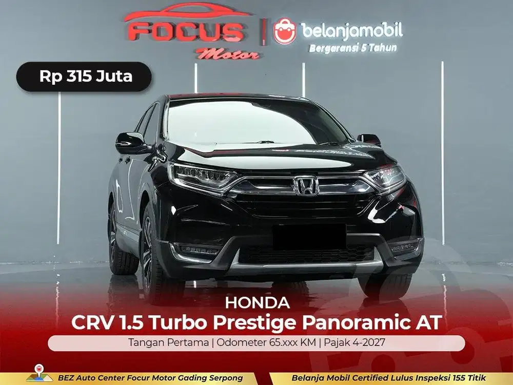 [ GARANSI 5TH ] Honda CRV CR-V CR V 1.5 Turbo Prestige 2020/2021