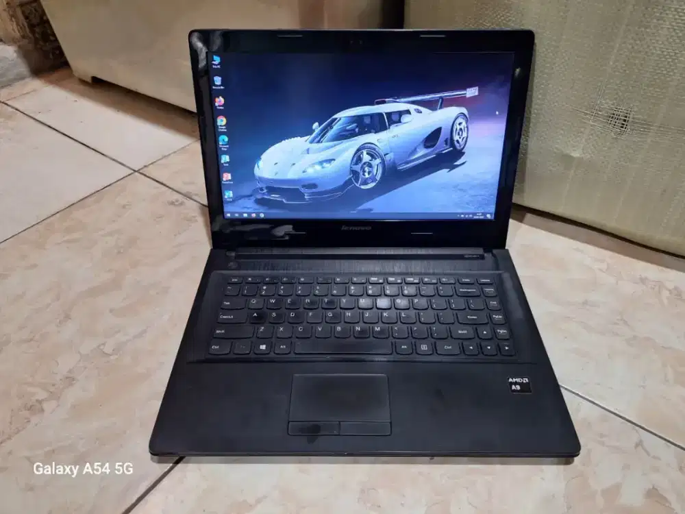 Laptop Lenovo Ideapad G40-45 - AMD A8 6410 - HDD 500GB -4GB-SIAP PAKAI