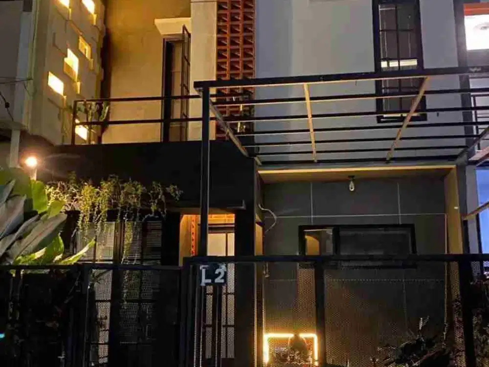 Rumah minimalis SHM 5 kamar tidur di limo cinere depok