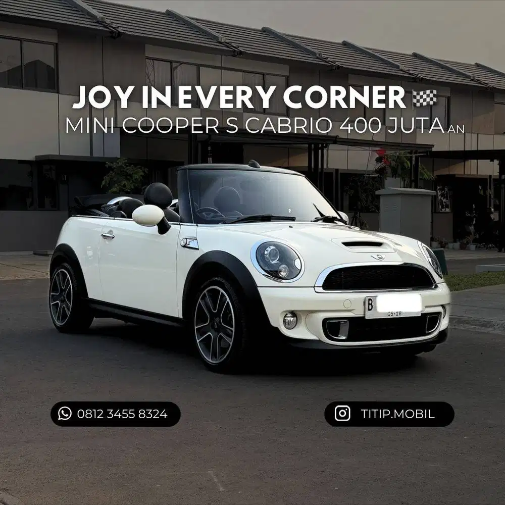 [CASH] MINI COOPER S CABRIO CONVERTIBLE 2013