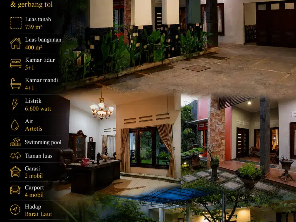 Telagabodas, Gajahmungkur, dekat AKPOL, swimm pool, Semarang