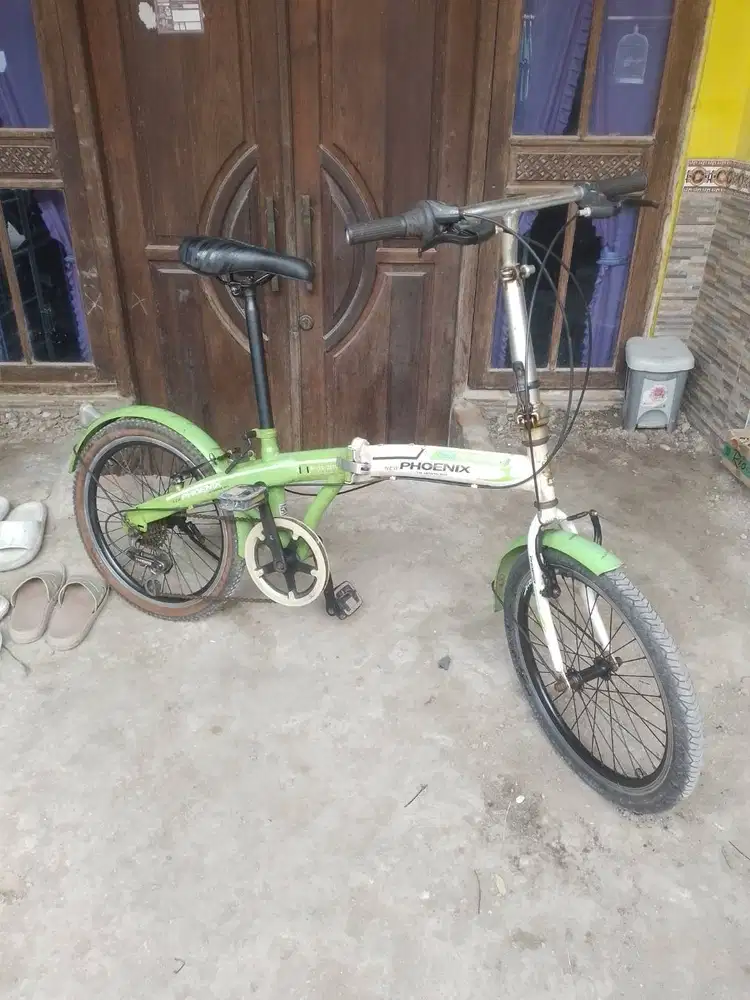 Sepeda lipat ring 20 siap pakai