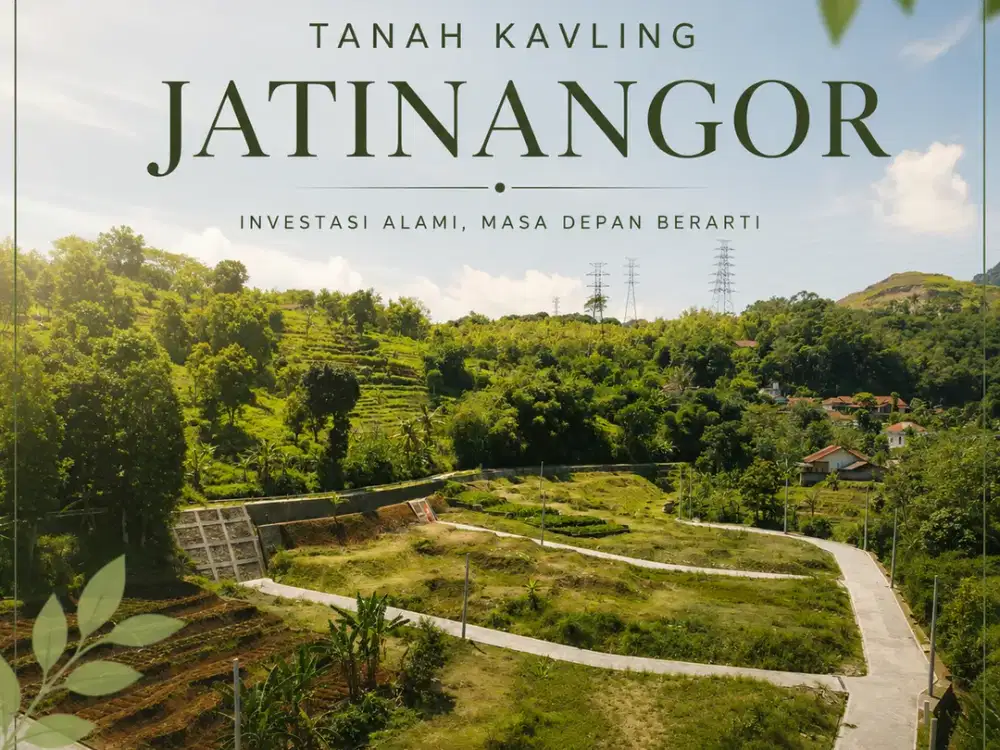 NIKMATI VIEWNYA - TANAH KAVLING DI JATINANGOR