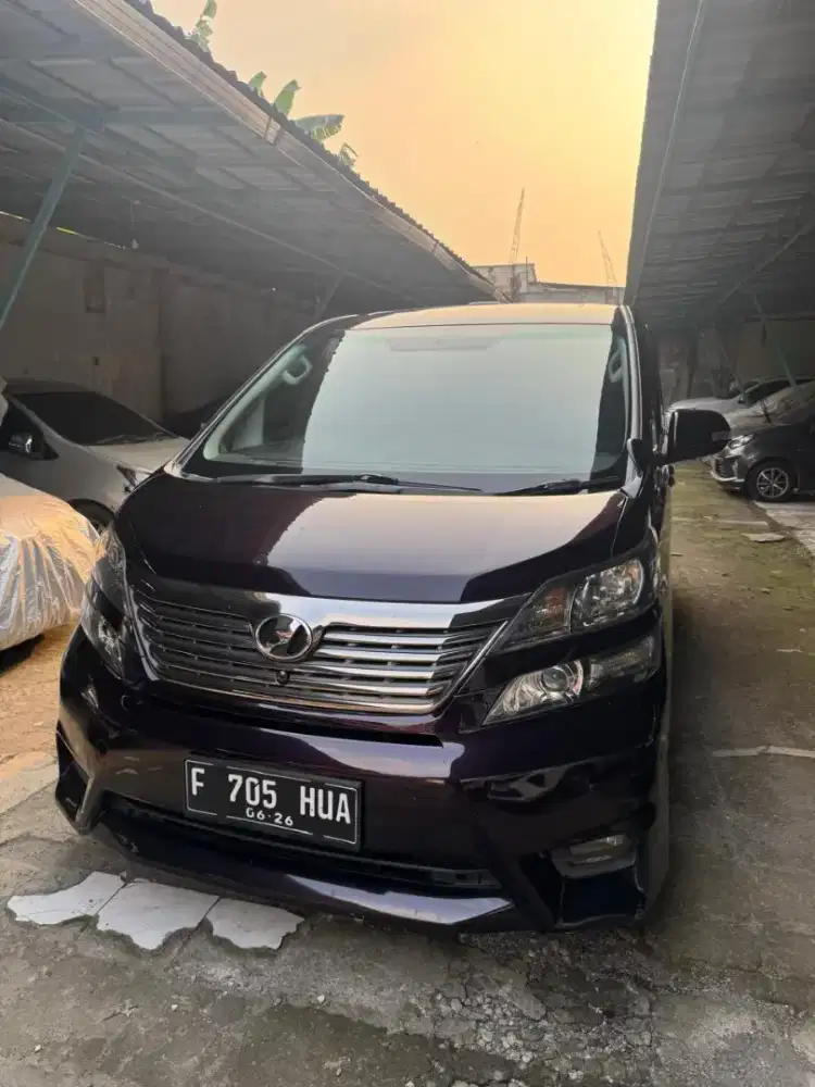 Vellfire 2008 CBU JAPAN Premium Sound