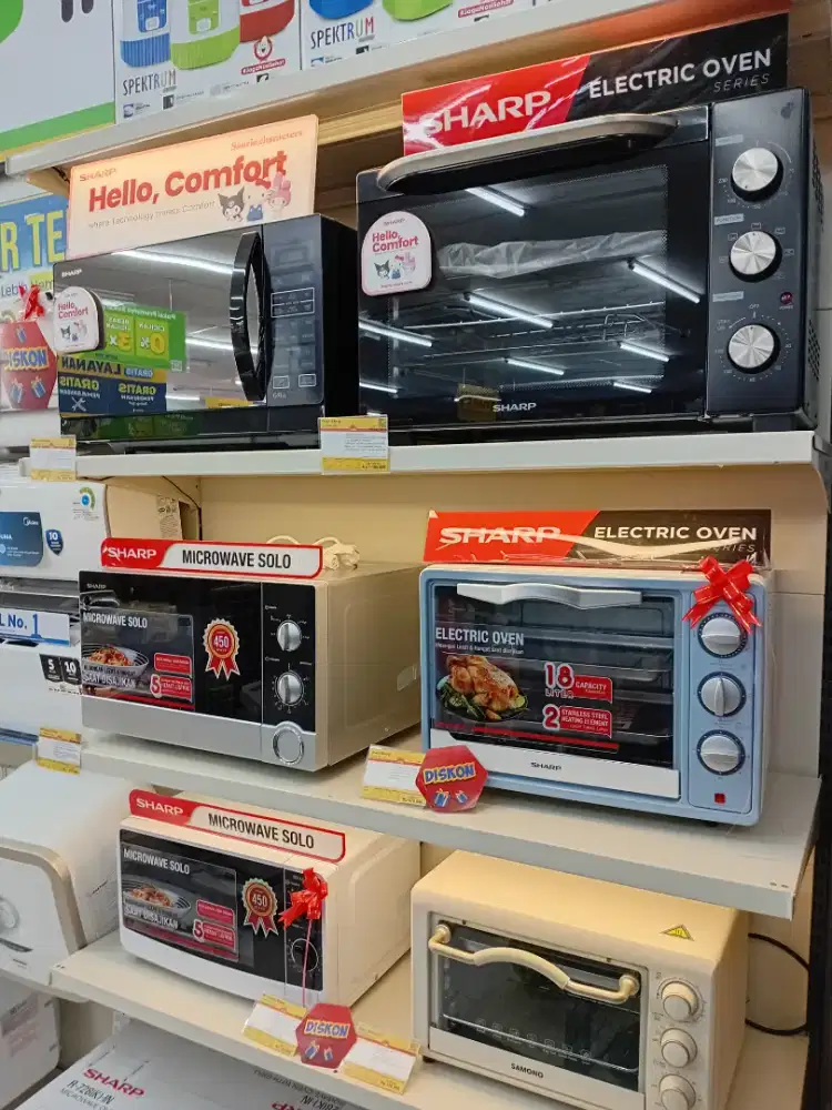 Microwave oven promo