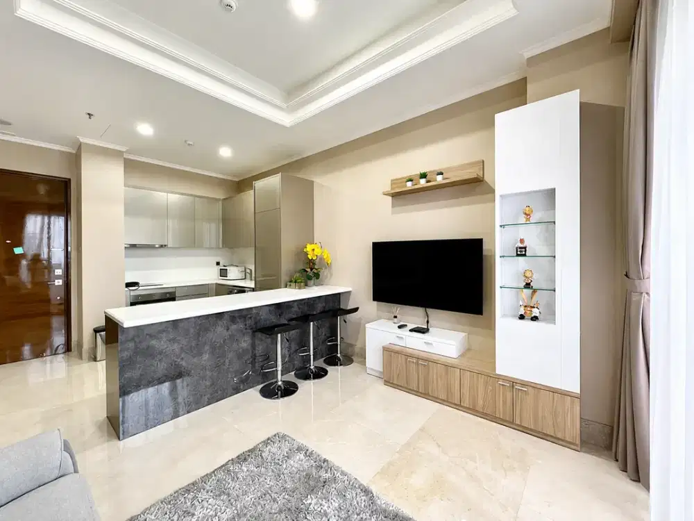 Apartemen District 8 SCBD 72m2 1BR Tower Infinite Full Furnish View City