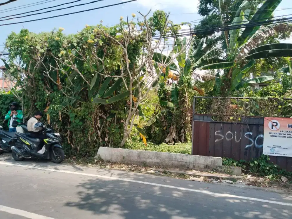 TANAH KOSONG DI JL SRI WEDARI UBUD GIANYAR KAWASAN VILLA & GUEST HOUSE