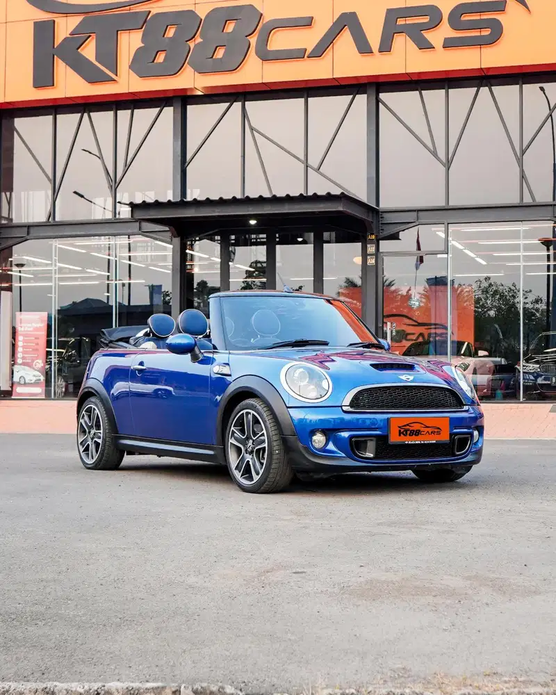 [BERGARANSI] MINI COOPER S CABRIOLET 1.6 (R56) MATIC TAHUN 2012 LOW KM