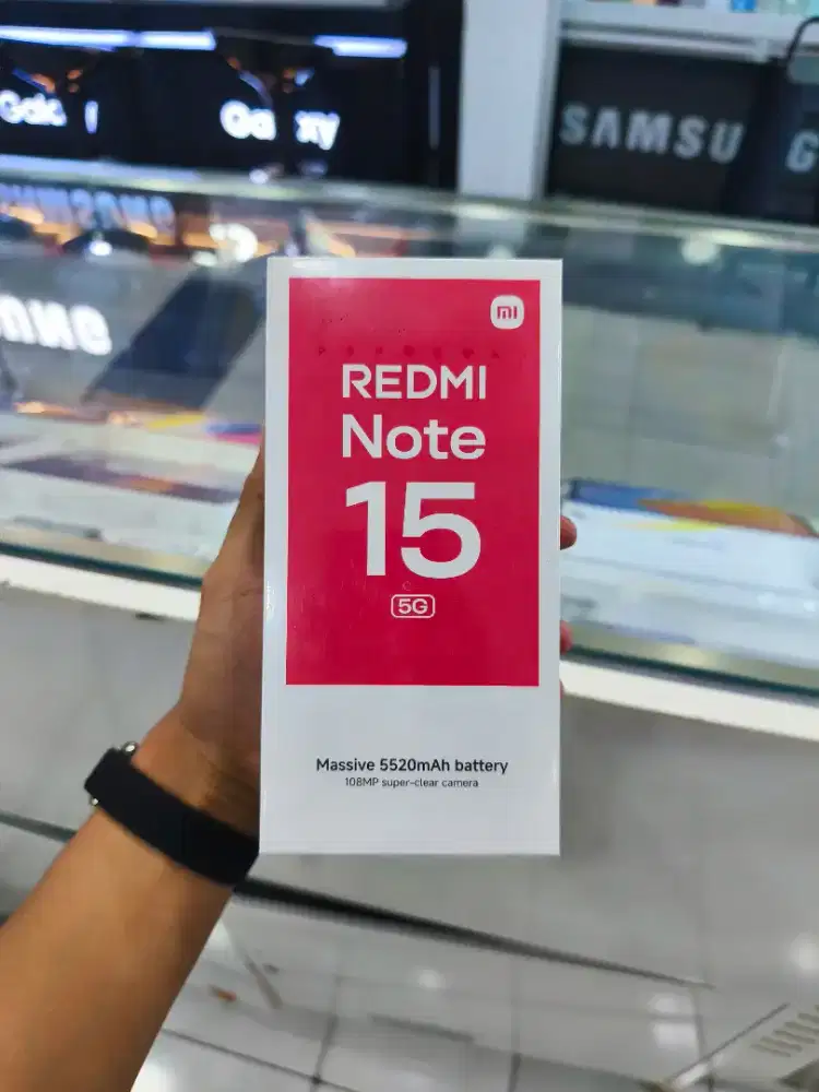 Xiaomi Redmi Note 15 5G 8/256 Baru