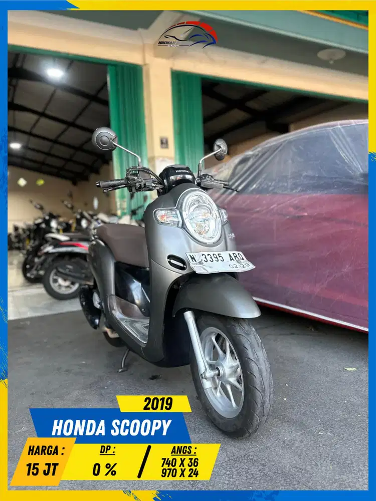 HONDA SCOOPY 2019 MURAH BERKUALITAS HIKMAH MOTOR KEPUH MALANG