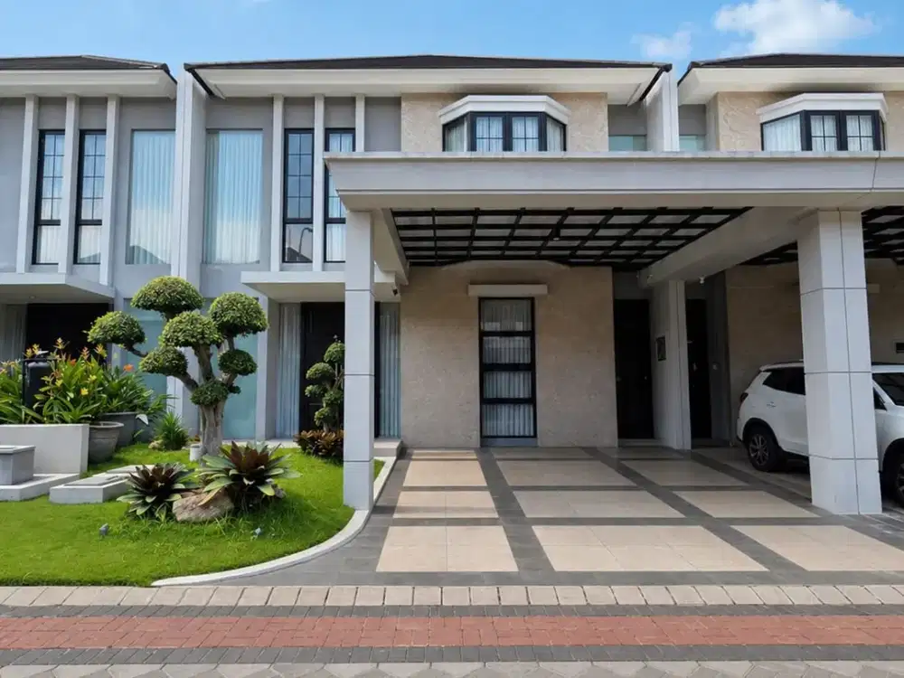 Rumah Aruba Villa Pakuwon City Minimalis Siap Huni