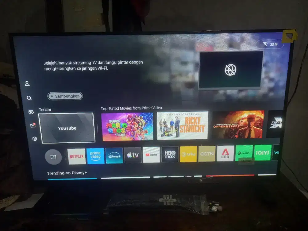 jual tv smart  merk toshiba